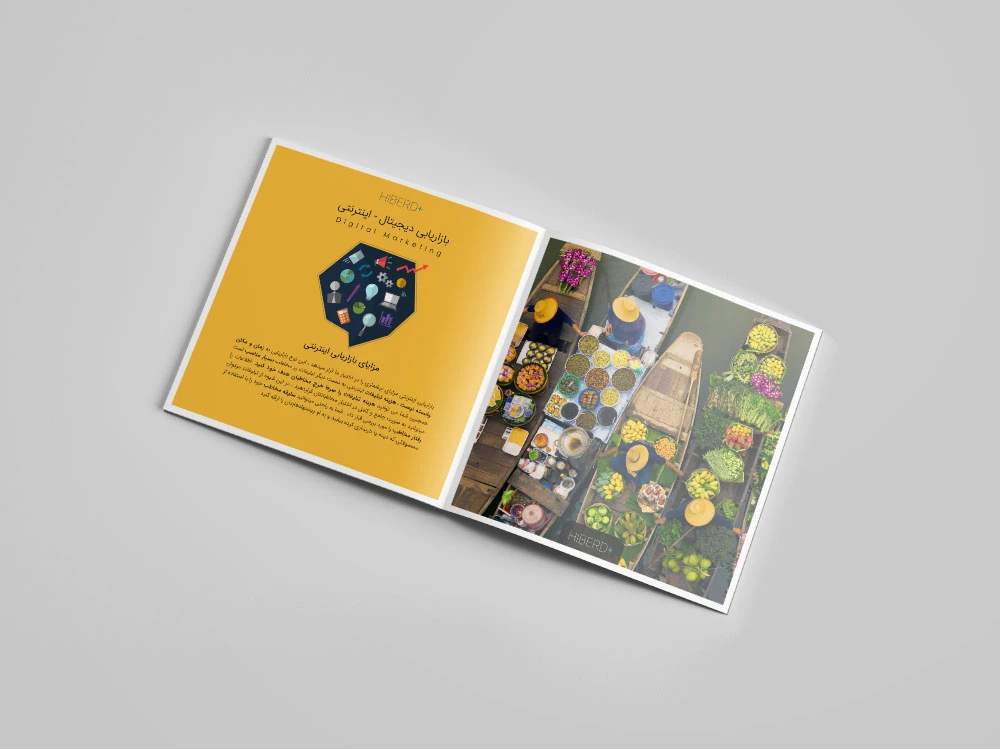 Hiberd Square Brochure Design