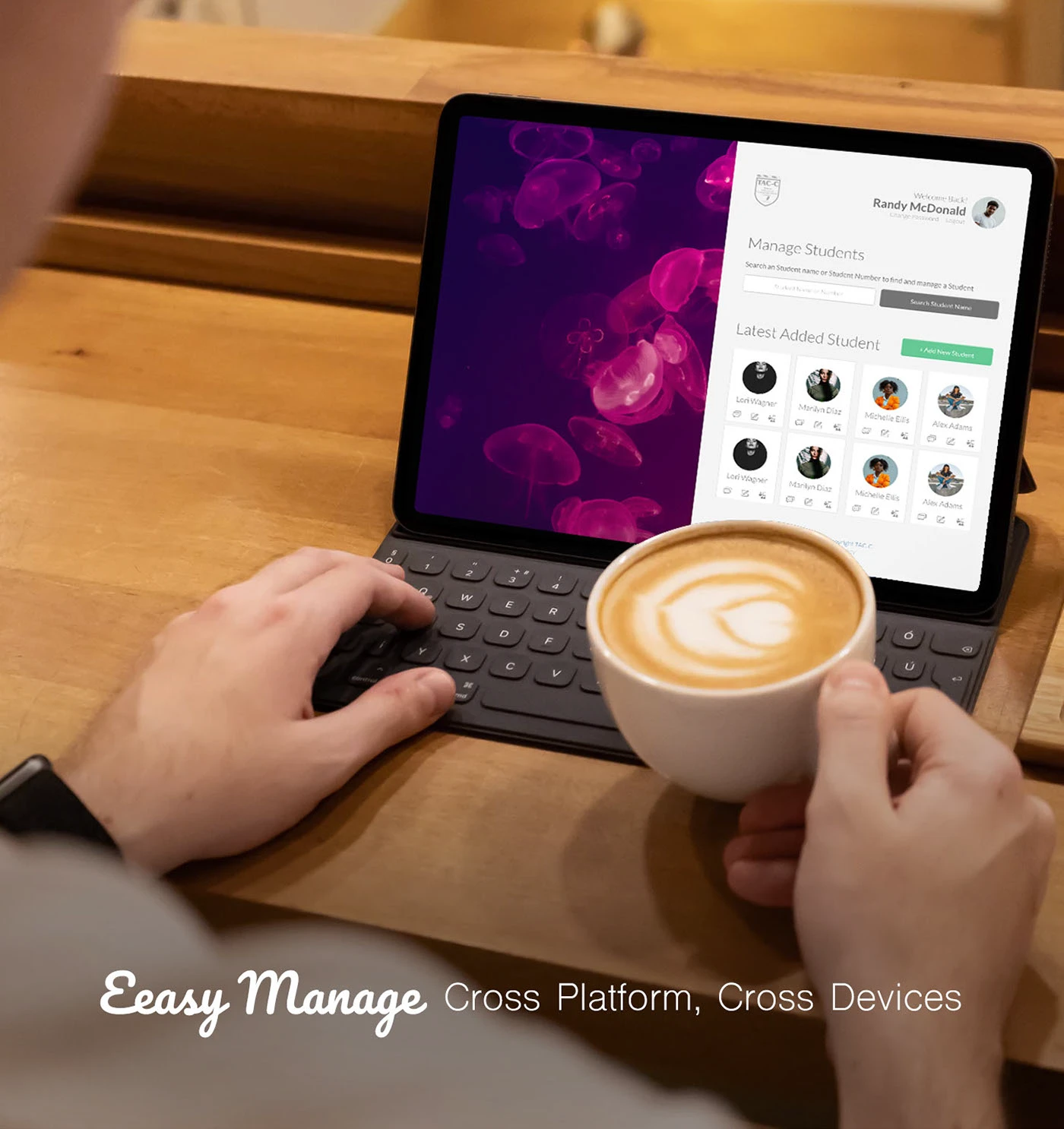 Student management web application - UI/UX